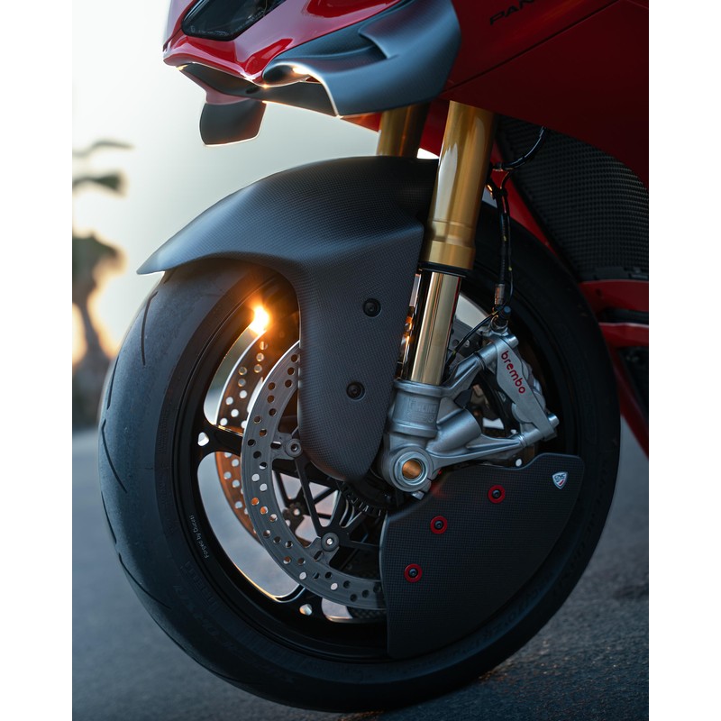 ZA421 Parafango anteriore in carbonio per Ducati Superbike Panigale V4 2025+ CNC Racing