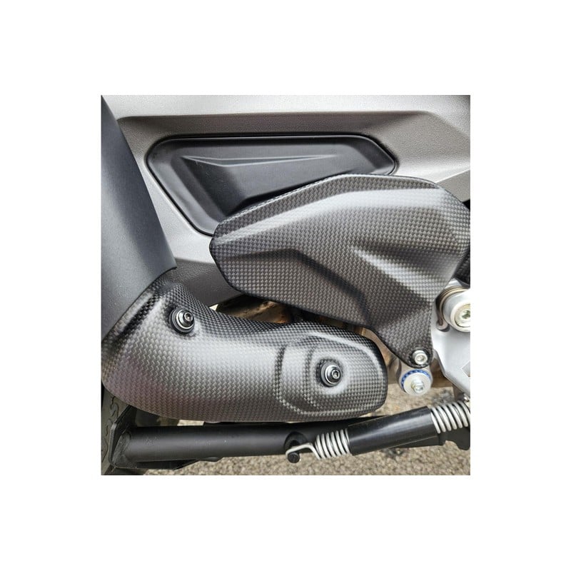 ZA999 Heel guard kit Carbon Ducati Multistrada V4 RS 2024+ CNC Racing