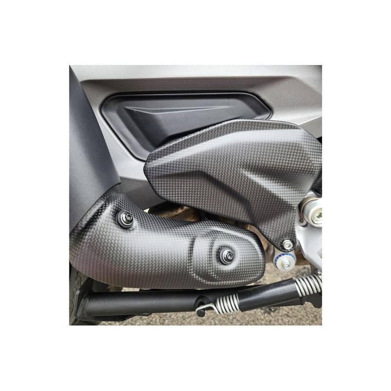 ZA999 Kit coppia di paratacchi in carbonio Ducati Multistrada V4 2025+ CNC Racing
