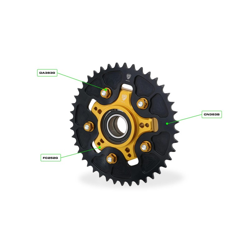 CN363 Ring gear T43 P520 Ducati Monster 937 2021+ CNC Racing