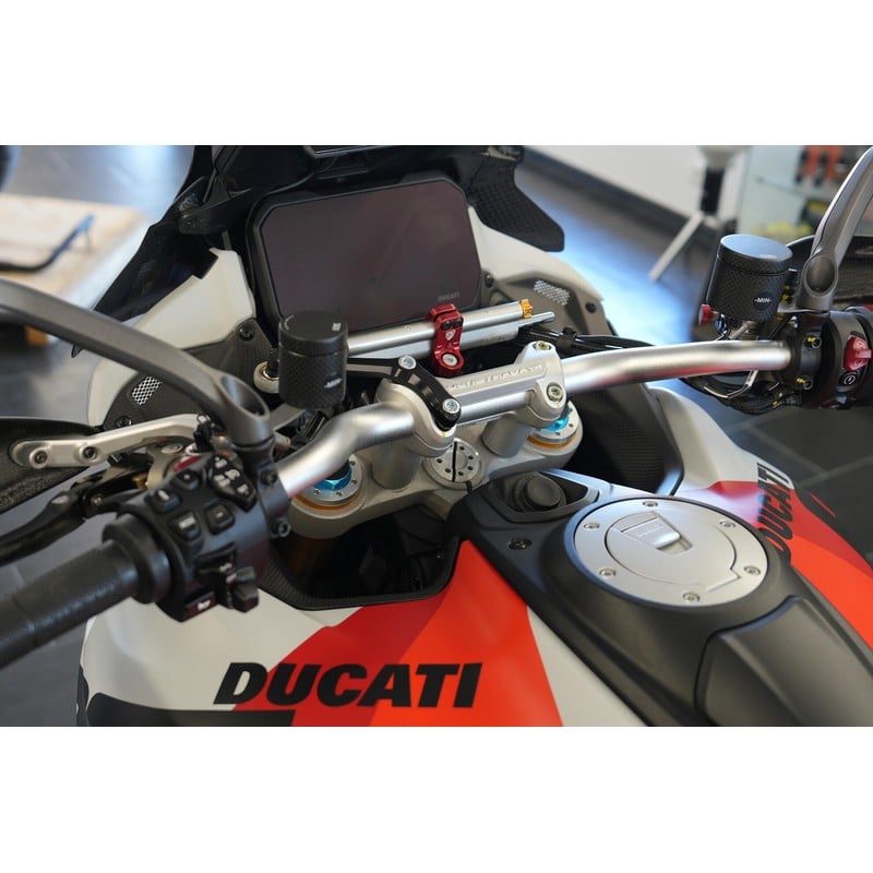 SD115 Steering damper kit Pikes Peak Ducati Multistrada V4 RS 2024+ CNC Racing