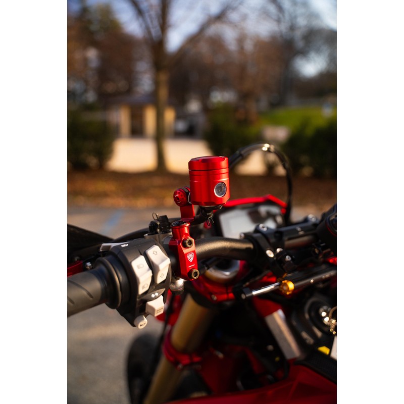 CV024 Brembo Master cylinder clamp with Mirror Mount thread M10 clockwise Ducati Hypermotard V2 2026