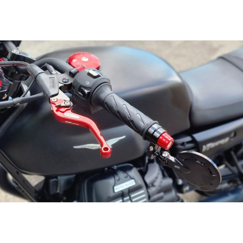 Adattatore specchio bar end Rocket Evo per Moto Guzzi V7 Stone E4 2019+ CNC Racing