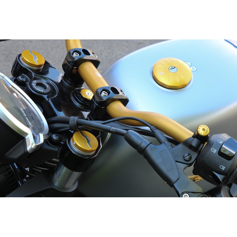 GH101 Steering stem top plate nut Moto Guzzi V7 Stone E5 2021+ CNC Racing