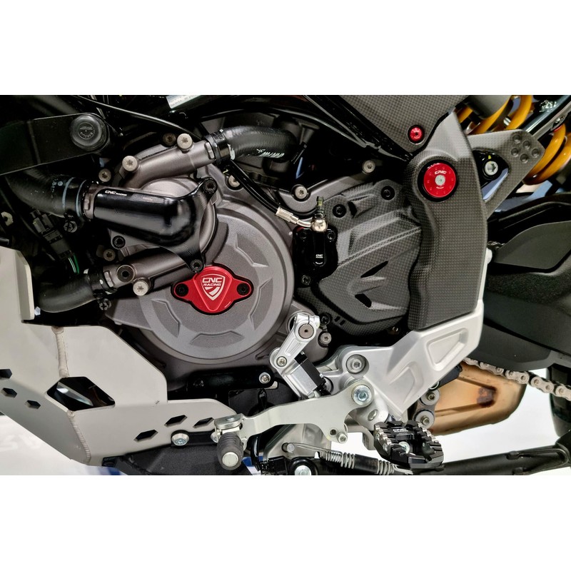 ZA245 Front sprocket cover carbon for Desert X and Ducati Monster 937 Sp 2024+ CNC Racing