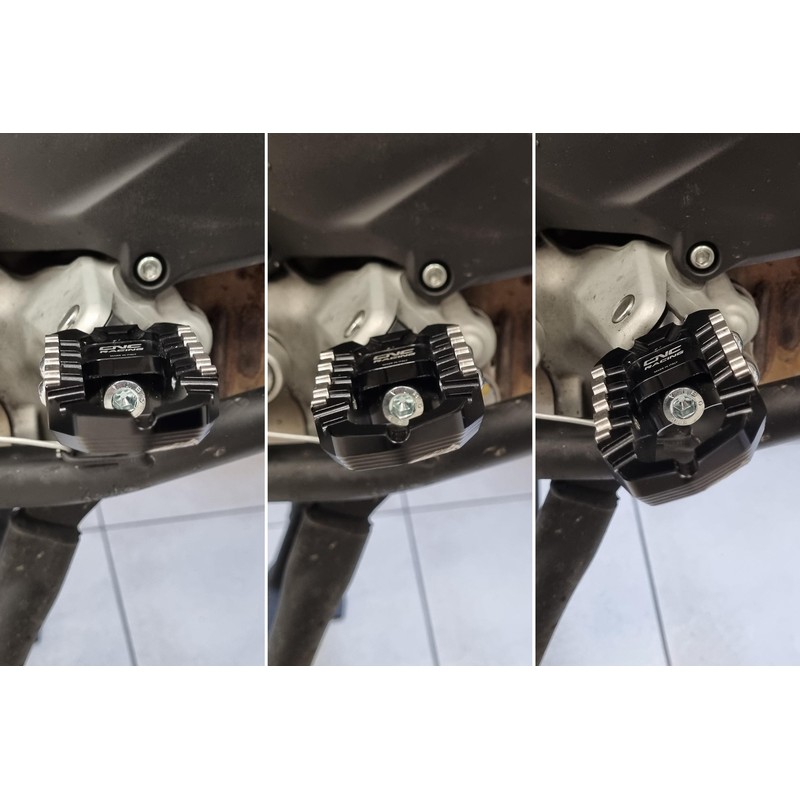 PEA20 Kit poggiapiedi TOURING pilota Advanced Mounting System Moto Guzzi V85 Tt E5 2021+ CNC Racing