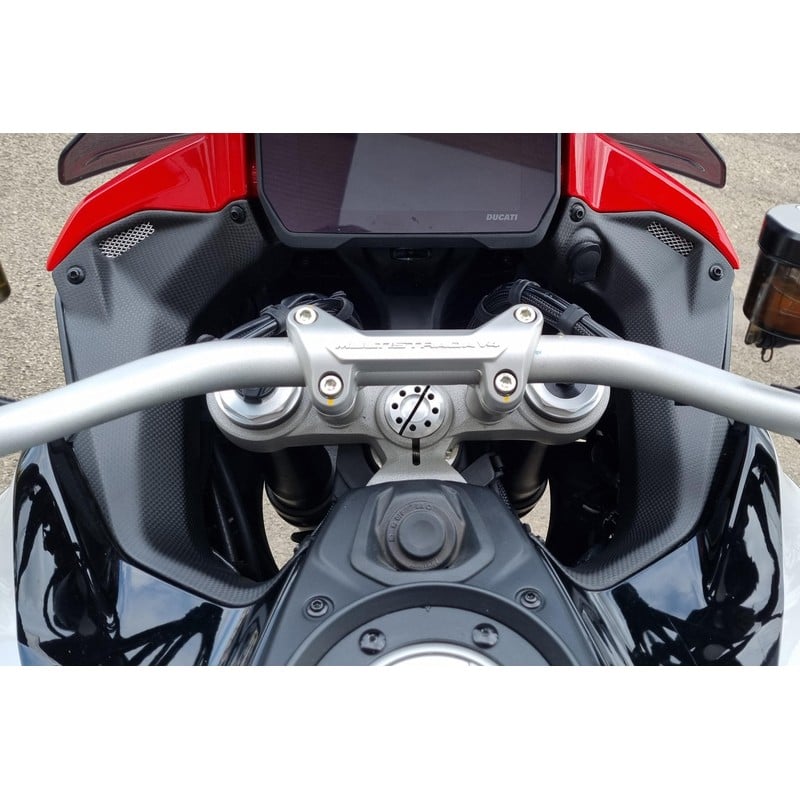 ZA363 Cover plancia interna Carbonio Ducati Multistrada V4 RS 2024+ CNC Racing