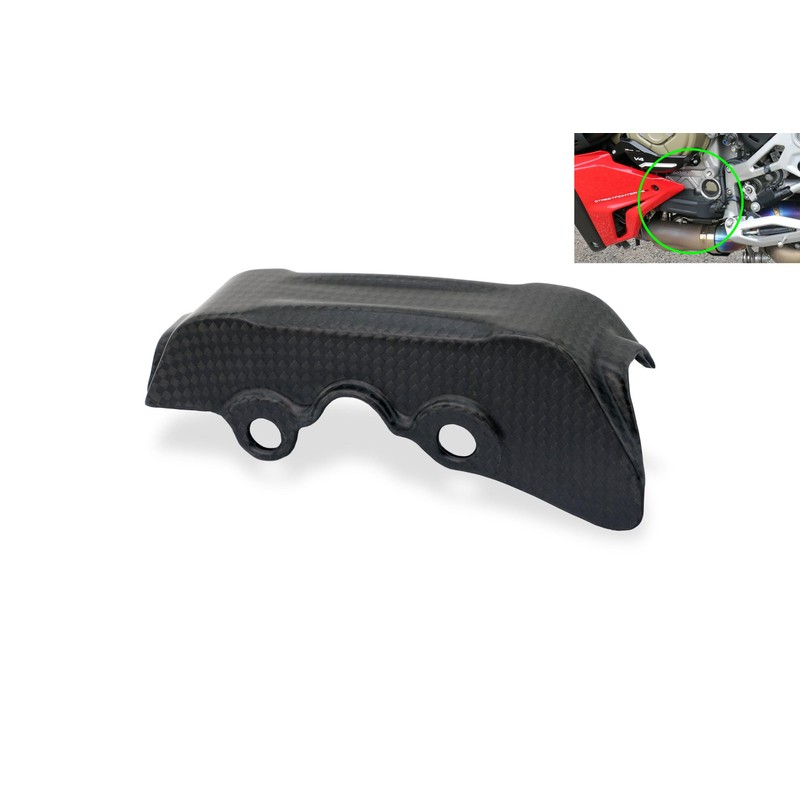 ZA309 Quick Shift cable cover Carbon Ducati Streetfighter V4 Sp2 2022+ CNC Racing