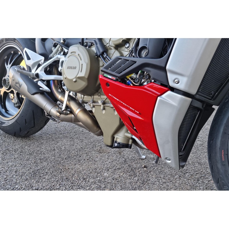 PR320 Oil pan protector Streetfighter Ducati Superbike Panigale V4 R 2019+ CNC Racing
