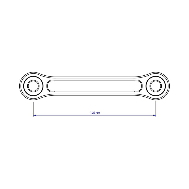 Tiranti sospensione posteriore altezza ribassata Panigale Ducati Streetfighter V4 Sp2 2022+ CNC Racing