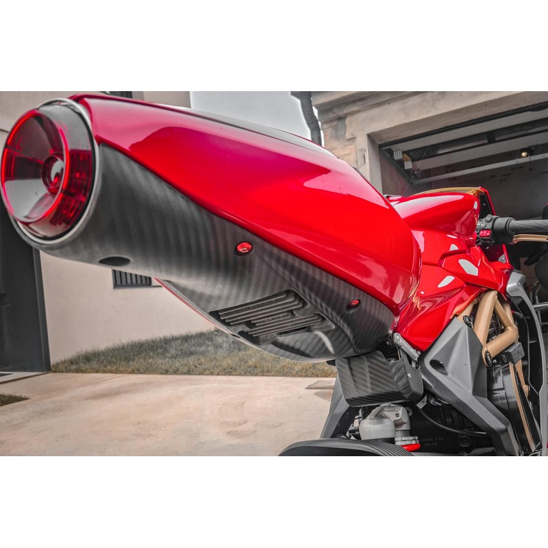 Cover centralina ABS Carbonio Mv Agusta Superveloce 800 E4 2020+ CNC Racing