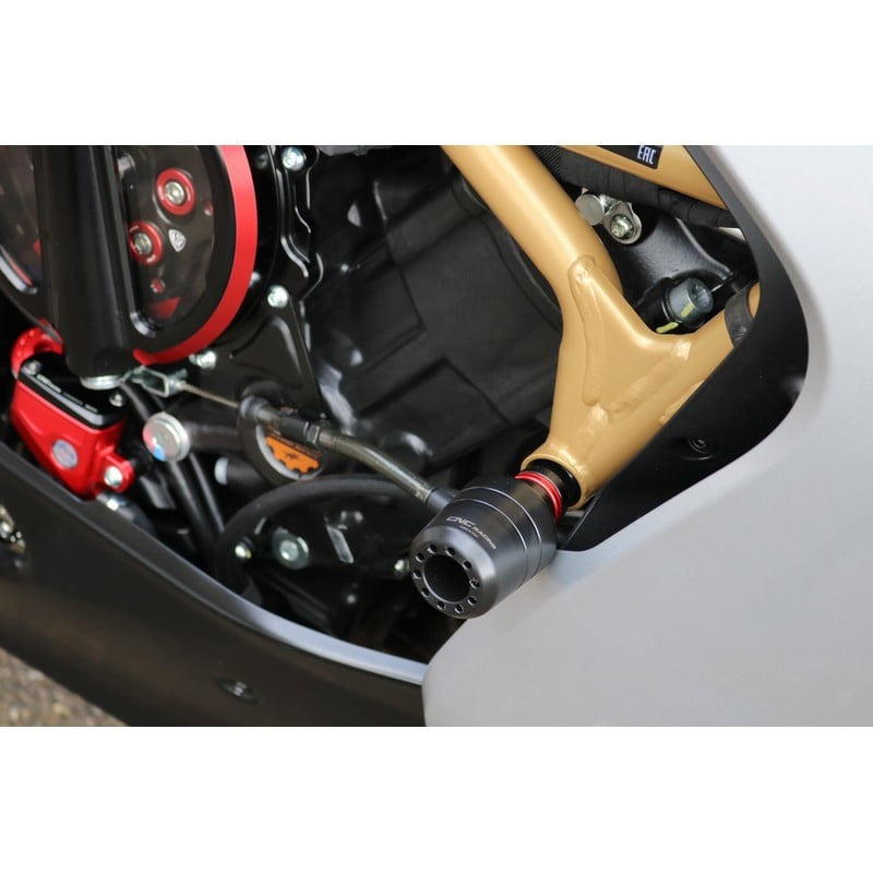 Tamponi protezione telaio Mv Agusta Superveloce 800 Serie Oro E4 2020+ CNC Racing