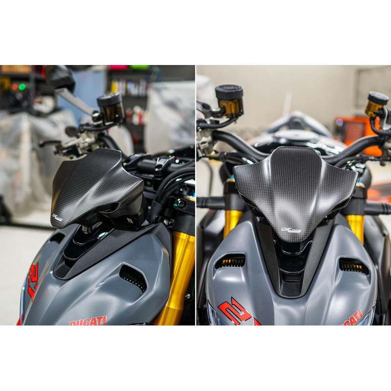 ZA987 Cupolino Sport carbonio Ducati Streetfighter V4 Sp2 2022+ CNC Racing
