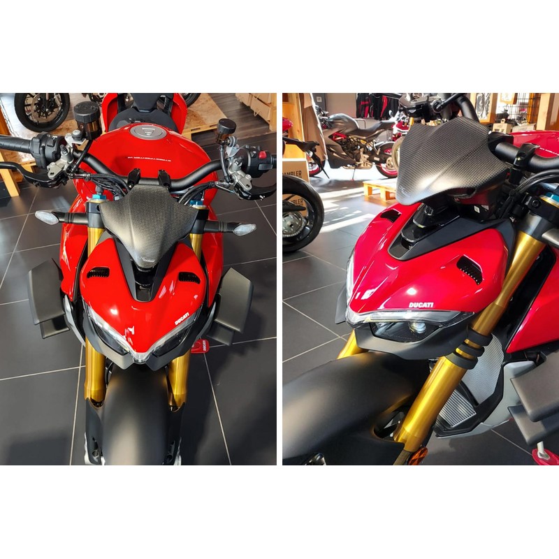 Cupolino Sport carbonio Ducati Streetfighter V4 2020+ CNC Racing