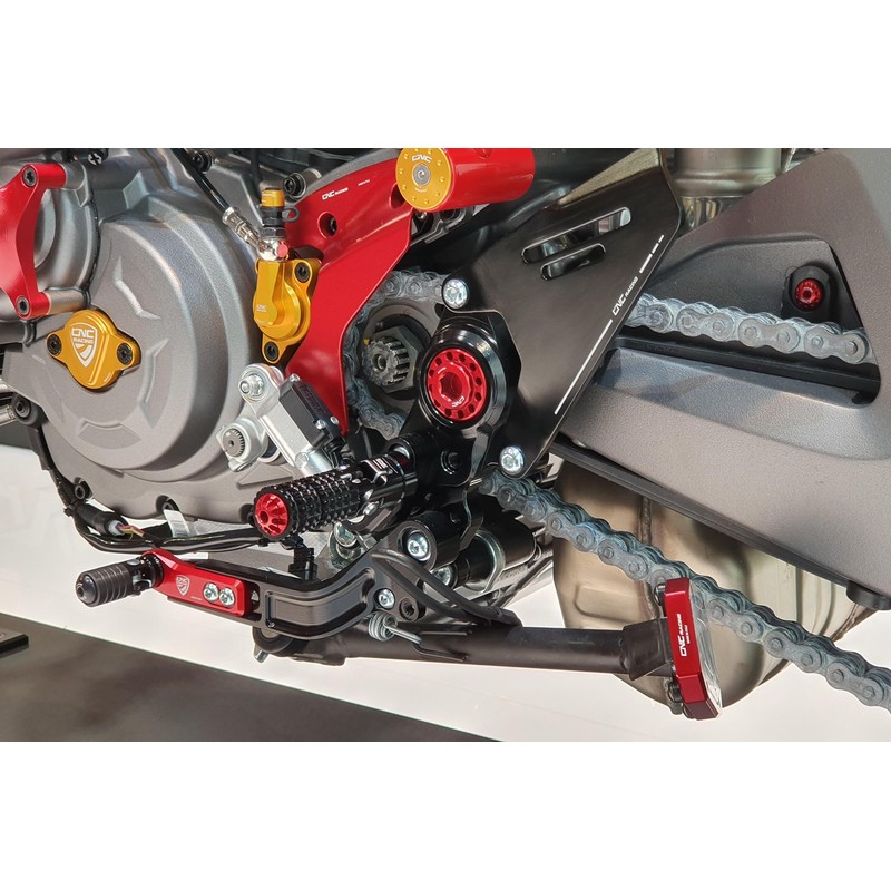 Pedane regolabili pilota Ducati Hypermotard 950 2019+ CNC Racing