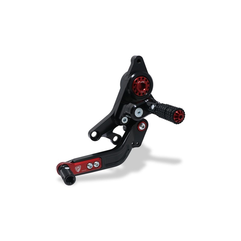 Pedane regolabili pilota Ducati Hypermotard 950 2019+ CNC Racing