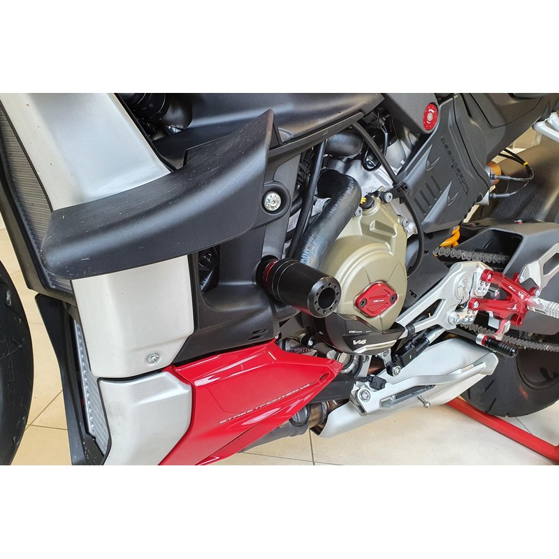 Tamponi protezione telaio Ducati Streetfighter V4 2020+ CNC Racing