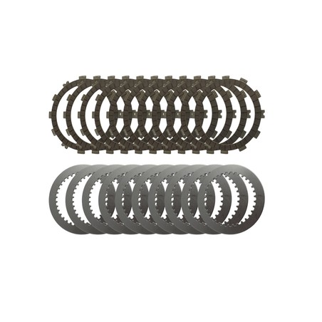 KF408 Kit full disks for oil bath clutch Performance Ducati Superbike 848 Evo 2011+ CNC Racing