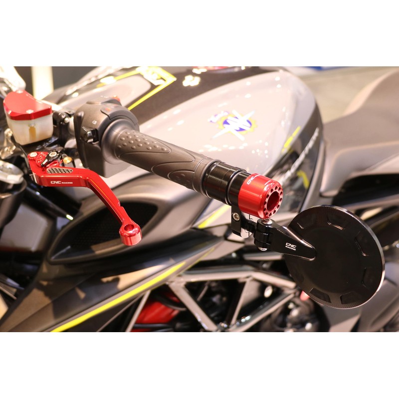 MRA04 Adapter kit for bar end mirror weight and lever guard on Mv Agusta Dragster 800 RR E3 2015+ CN