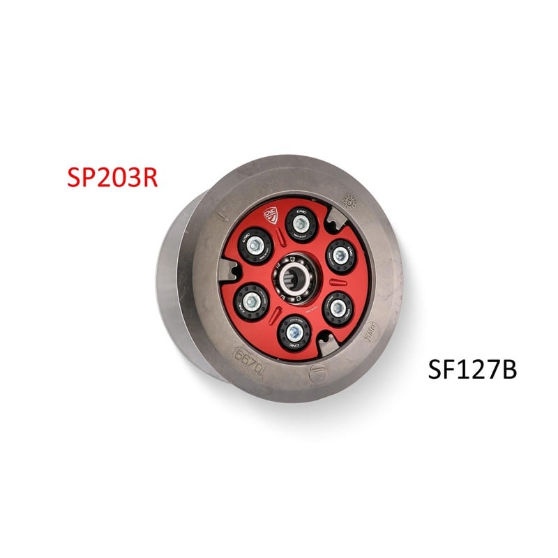 Piattello Spingidisco Frizioni ad olio con cuscinetto Ducati Monster 695 2006+ CNC Racing