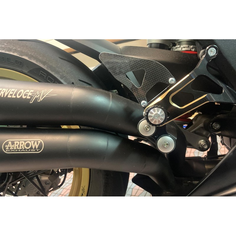 PES02 RH heel guard kit for rearsets PE227 Mv Agusta F3 800 E4 2017+ CNC Racing