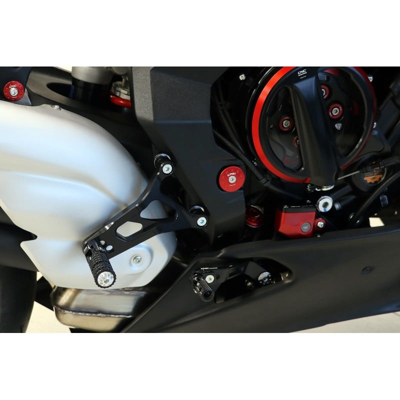 Pedane regolabili Mv Agusta Superveloce 800 Serie Oro E4 2020+ CNC Racing