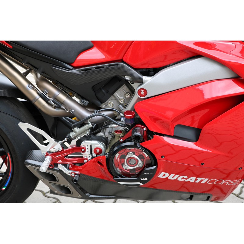 Tamponi protezione telaio Ducati Superbike Panigale V4 2018+ CNC Racing