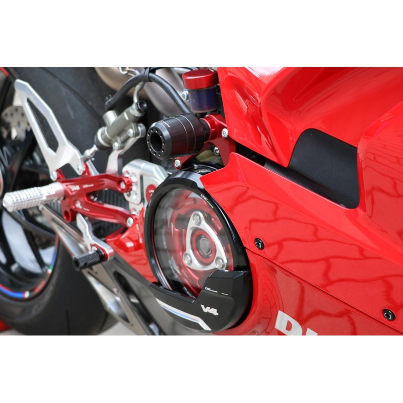 TC319 Frame crash protections Ducati Superbike Panigale V4 2018+ CNC Racing