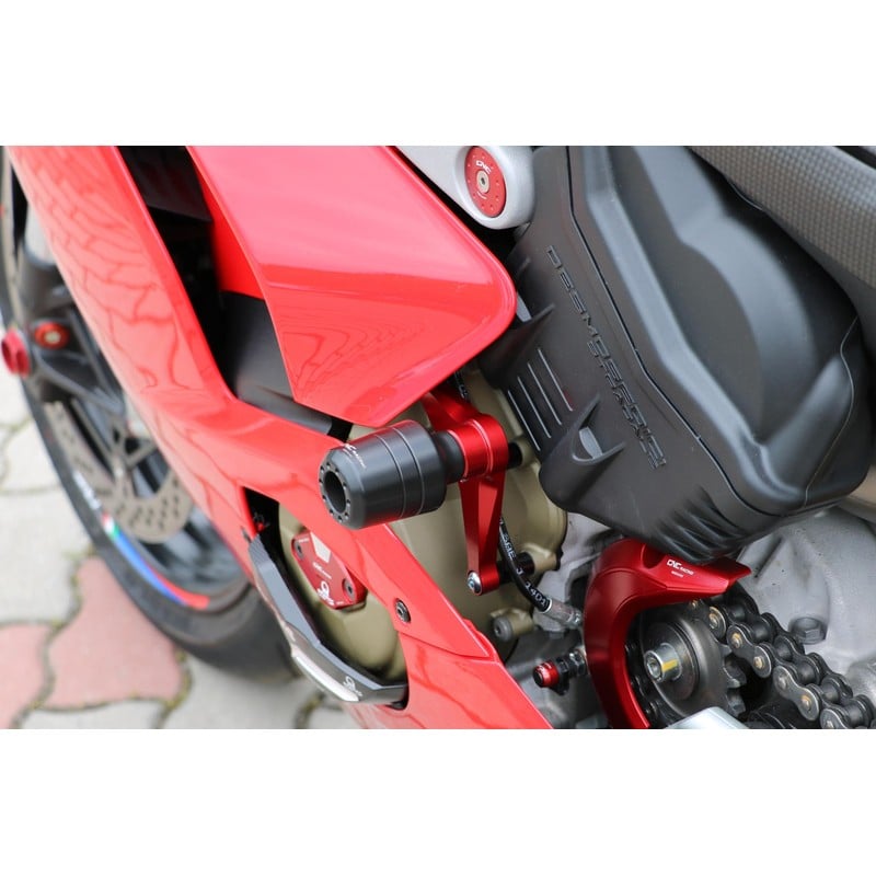 Tamponi protezione telaio Ducati Superbike Panigale V4 2018+ CNC Racing