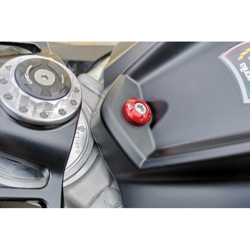 KV444 Fuel tank cover screw collar Aprilia Rsv4 Racing Factory 2015+ CNC Racing