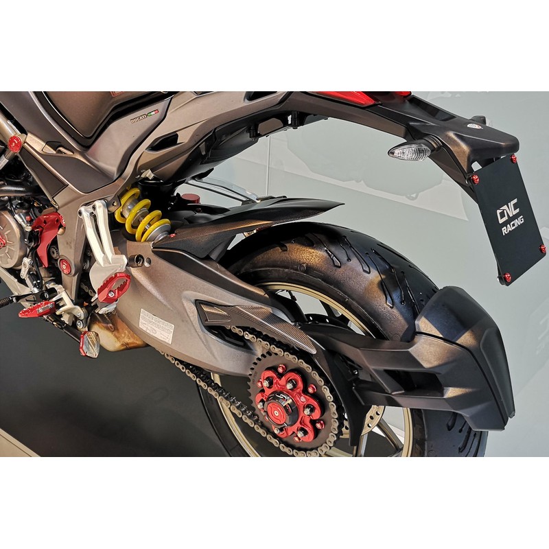 ZA514 Rear mudguard Matt Carbon Ducati Multistrada 1200 S 2015+ CNC Racing
