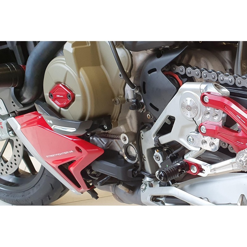 PR311 Generator cover protector and Streetfighter Ducati Superbike Panigale V4 R 2019+ CNC Racing
