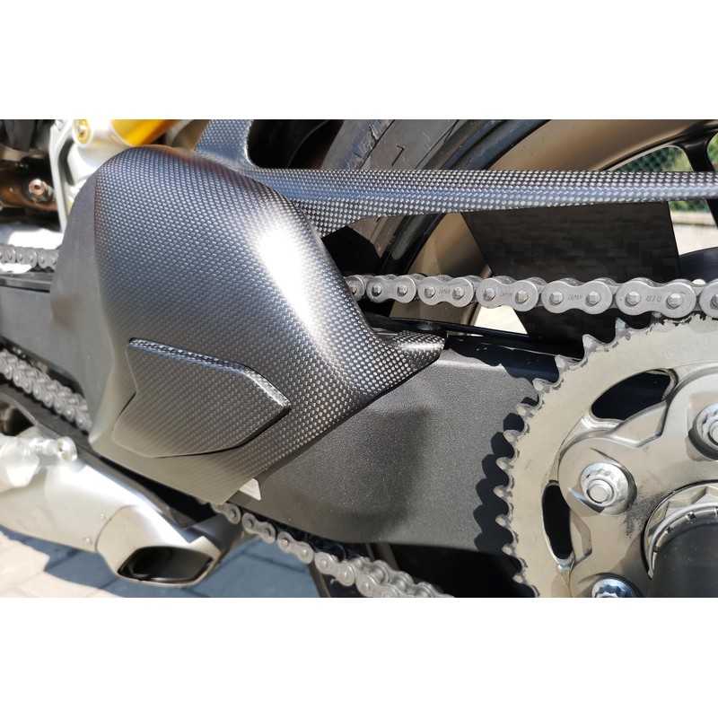 ZA864 Cover forcellone Carbonio Ducati Superbike Panigale V4 2018+ CNC Racing