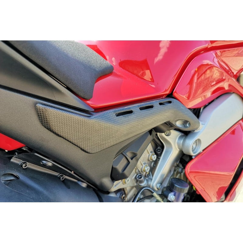ZA863 Rear subframe covers Matt Carbon Ducati Superbike Panigale V4 S 2018+ CNC Racing