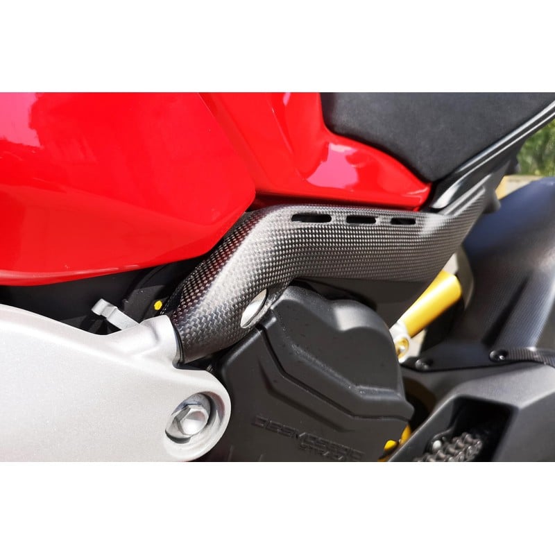 ZA863 Cover telaietto posteriore in carbonio Ducati Superbike Panigale V4 2018+ CNC Racing