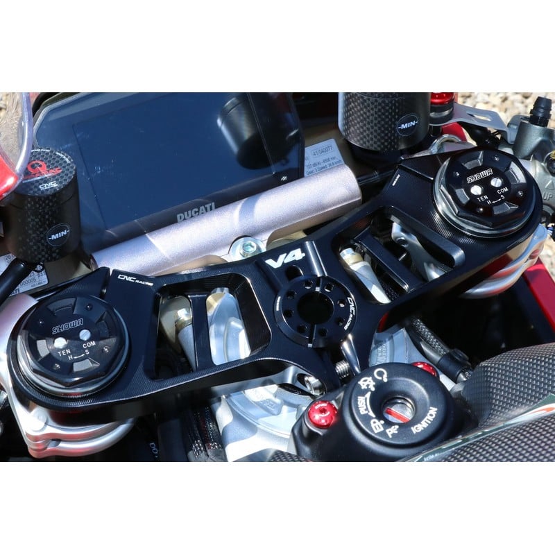 Piastre di sterzo superiore per Ducati Superbike Panigale V4 2018+ CNC Racing