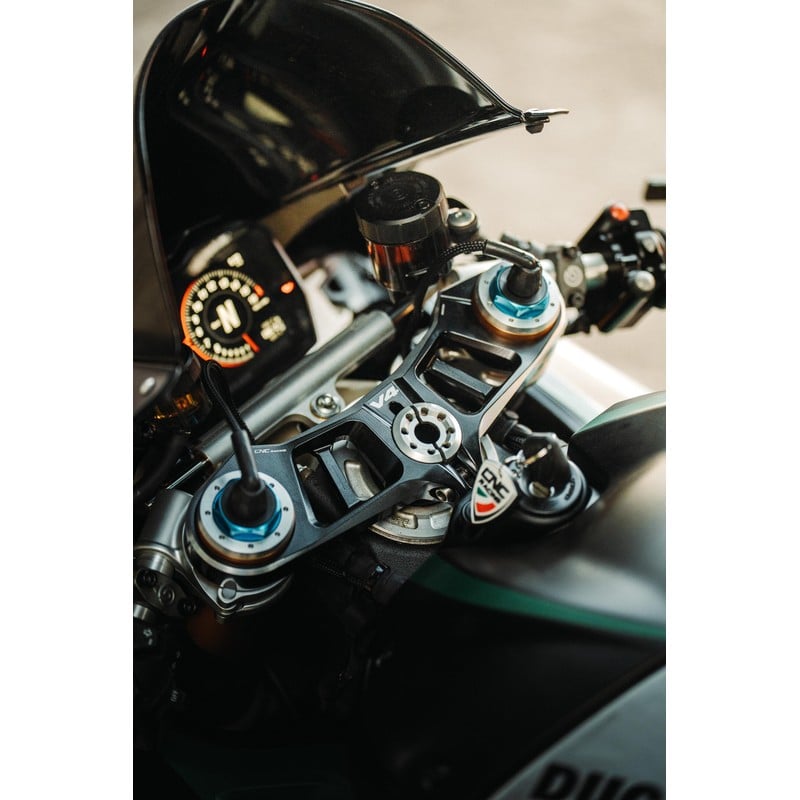 Piastre di sterzo superiore per Ducati Superbike Panigale V4 2018+ CNC Racing