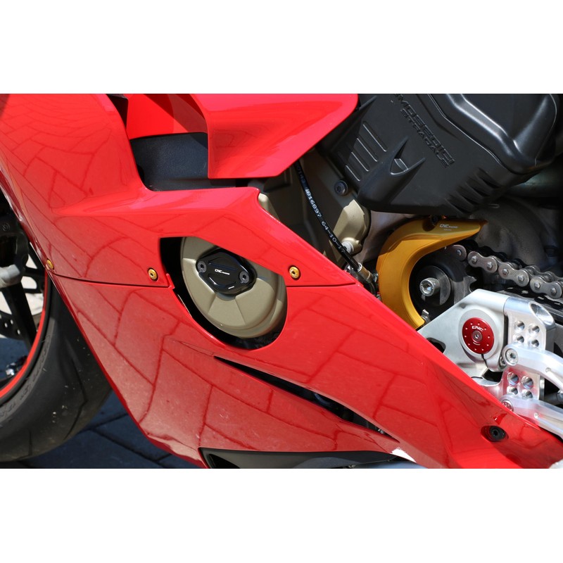 Cover ispezione fase in alluminio per Ducati Superbike Panigale V4 R 2019+ CNC Racing