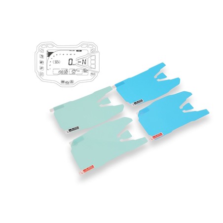 DP002 Dashboard Screen Protectors Ducati Multistrada 950 V2 S 2022+ CNC Racing