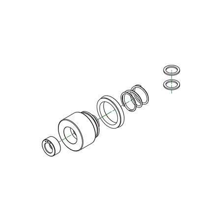 AFK40 Clutch slave cylinder Ø 30.5 mm Repair Kit Mv Agusta F4 1000 2010+ CNC Racing