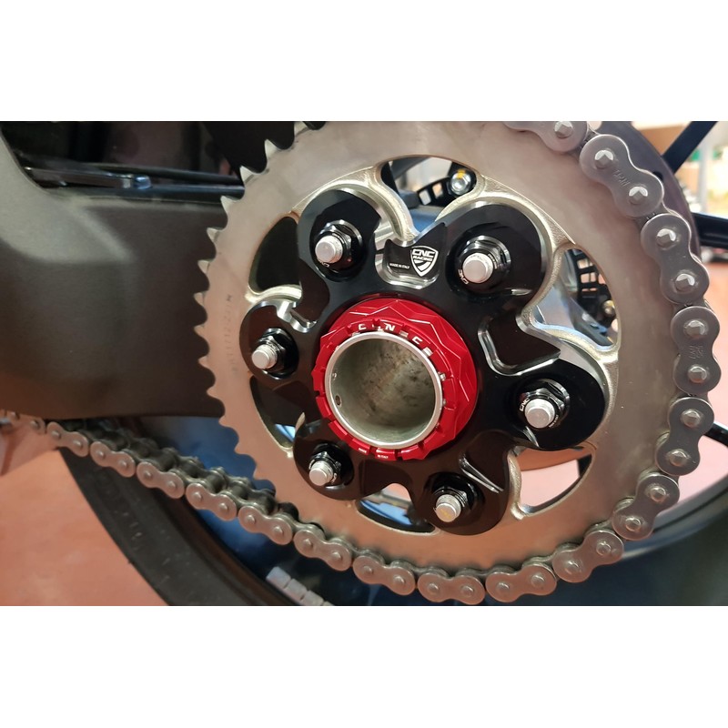 Flangia portacorona Ducati Streetfighter V4 2020+ CNC Racing