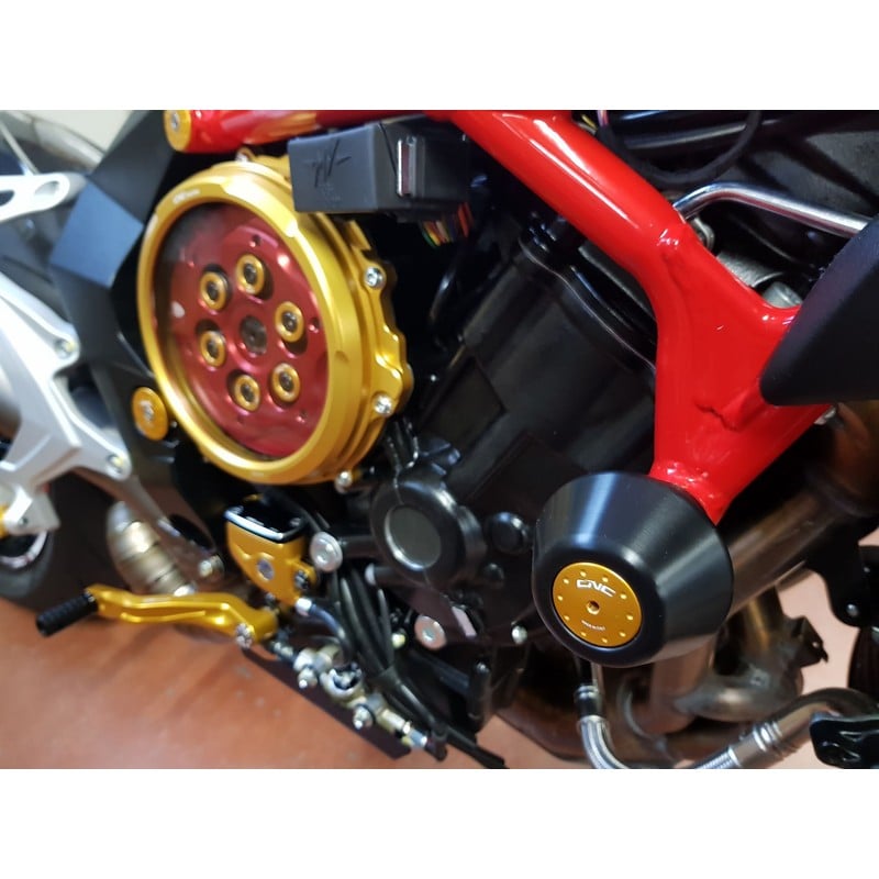 TAMPONI PER MOTORE TELAIO E CARENA Mv Agusta Dragster 800 RC E4 2017+ CNC Racing
