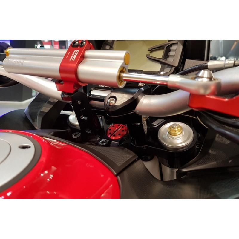 RM251 Handlebar clamp full kit Ducati Multistrada 1200 S Pikes Peak 2016+ CNC Racing