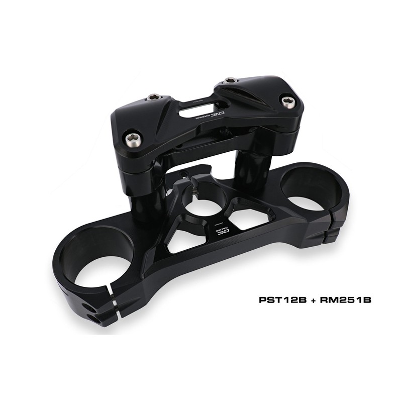 RM251 Handlebar clamp full kit Ducati Multistrada 1200 S Pikes Peak 2016+ CNC Racing