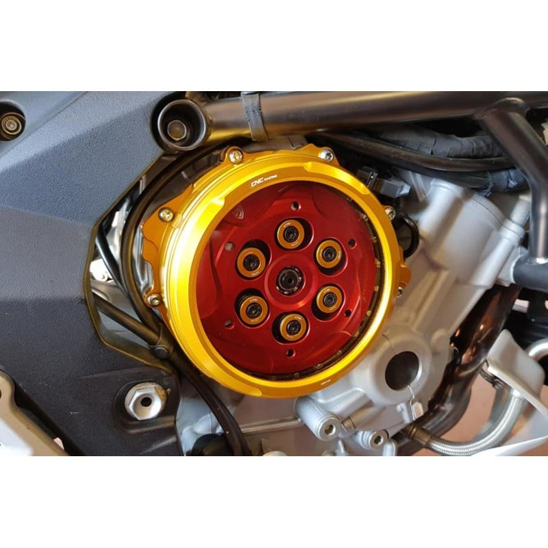 Carter frizione trasparente comando idraulico Mv Agusta Turismo Veloce 800 RC E4 2017+ CNC Racing