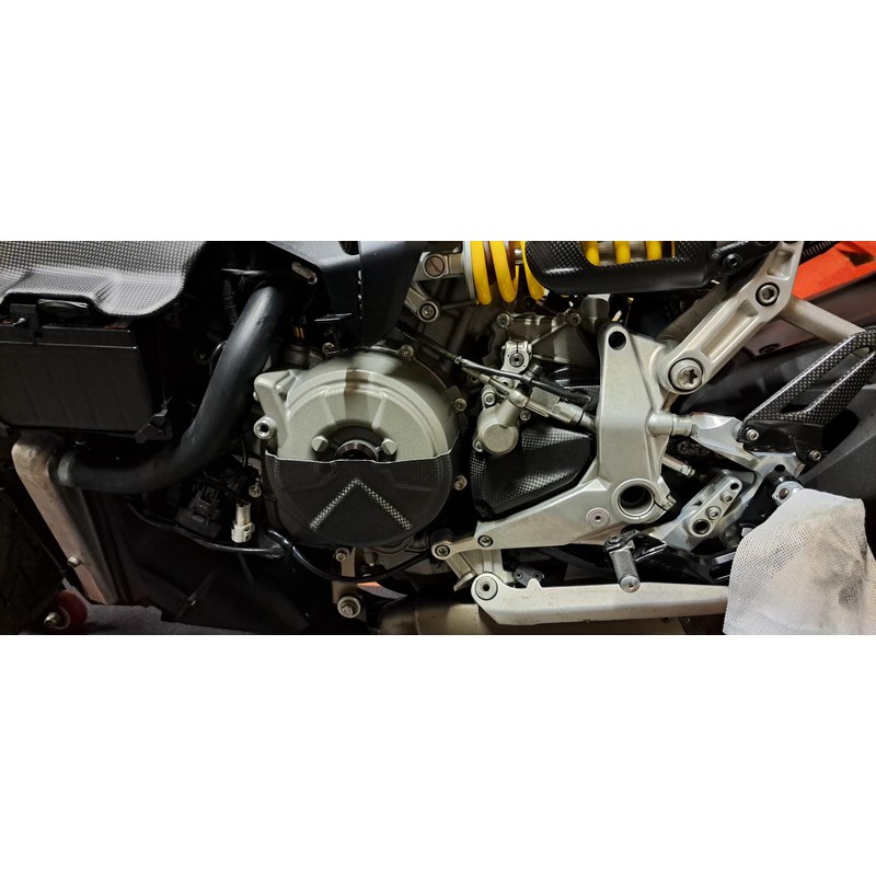 ZA854 Cover alternatore in carbonio per Ducati Superbike 1299 Panigale S 2015+ CNC Racing