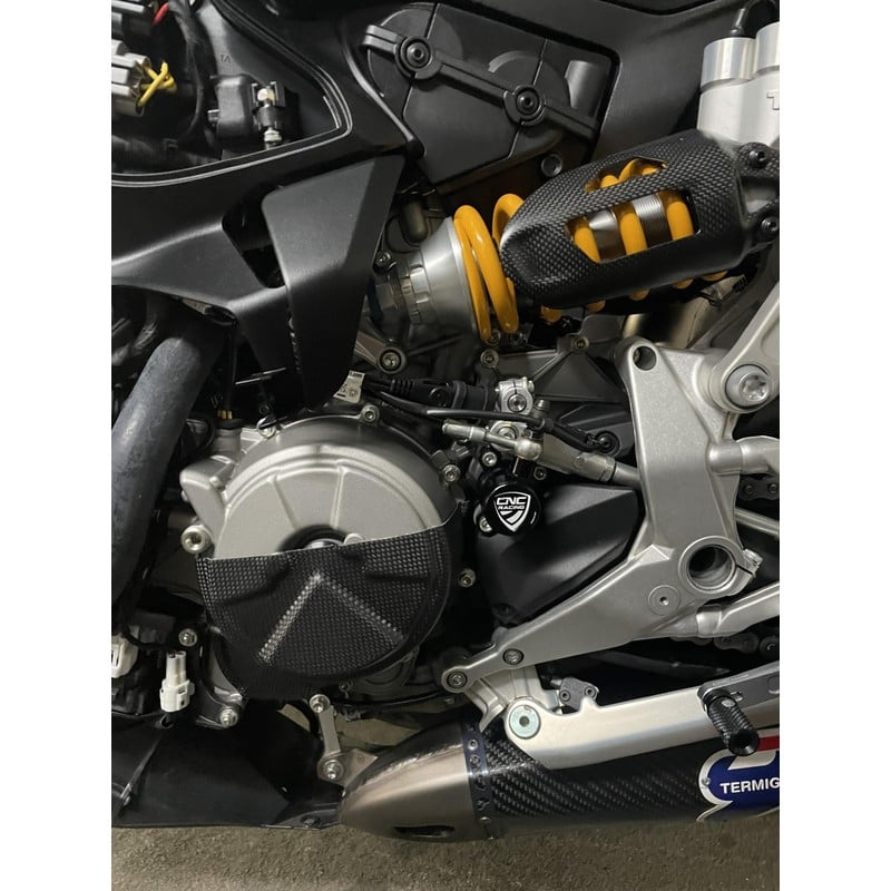 ZA854 Cover alternatore in carbonio per Ducati Superbike 959 Panigale 2016+ CNC Racing