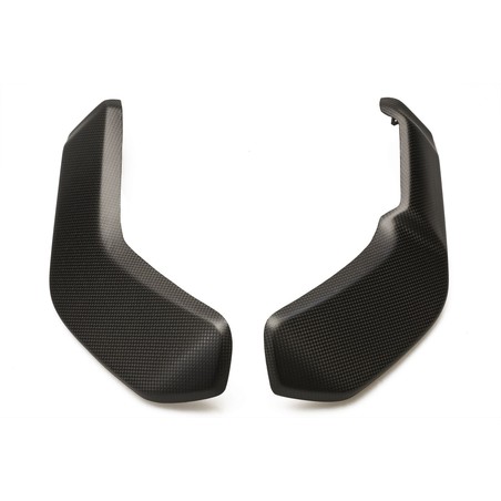 ZA504 Radiator side panel matt carbon Ducati Xdiavel 1262 DARK 2023+ CNC Racing