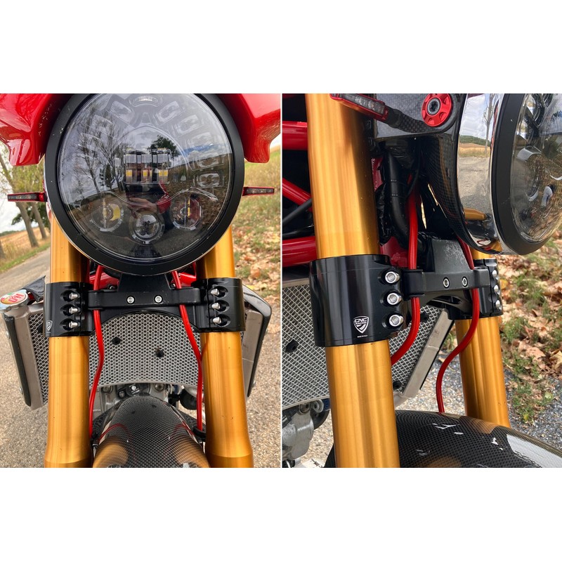 PSB01 Triple clamps Bottom yoke Ducati Monster S2r 1000 2005+ CNC Racing