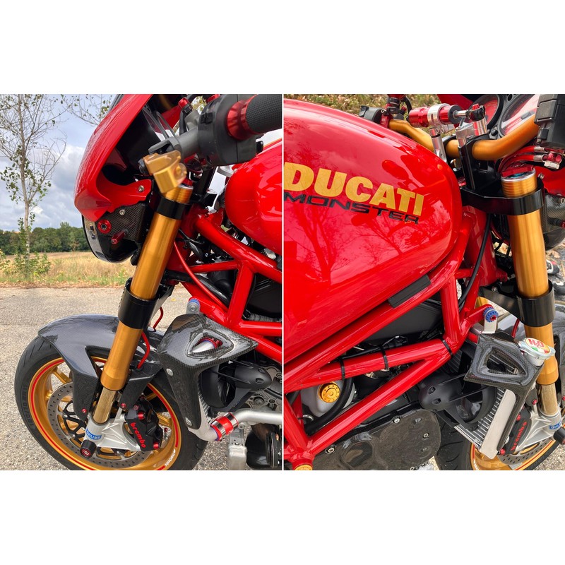 PST01 Piastre di sterzo Superiore Ducati Monster 620 2002+ CNC Racing